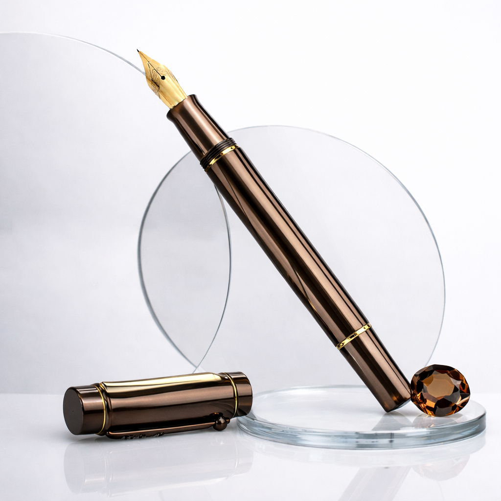 Bronze fountain pen